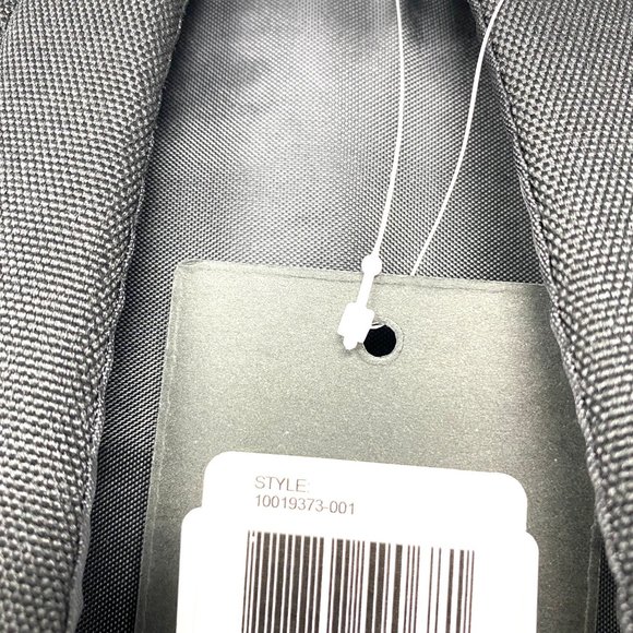 CONVERSE Men's Backpack 2 Zipper 10019373-001 Chenille Day Pack Black CTAS Patch - Picture 5 of 5